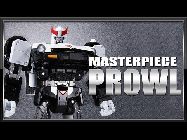 Takara Tomy PROWL MP-17 Masterpiece Cybertron Military Strategist robot figure review