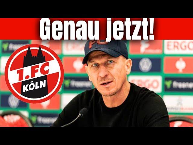 TOTALER SCHOCK! Diese Nachricht wird ALLES verändern! #fcköln