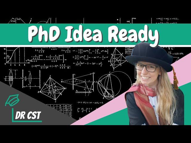 UNIVERSITY SUPERVISOR - keeping a PhD PROJECT IDEA available as an academic! #university