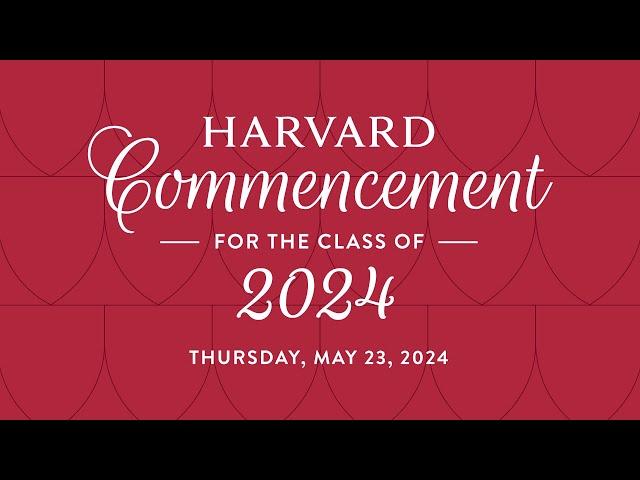 Harvard Commencement 2024