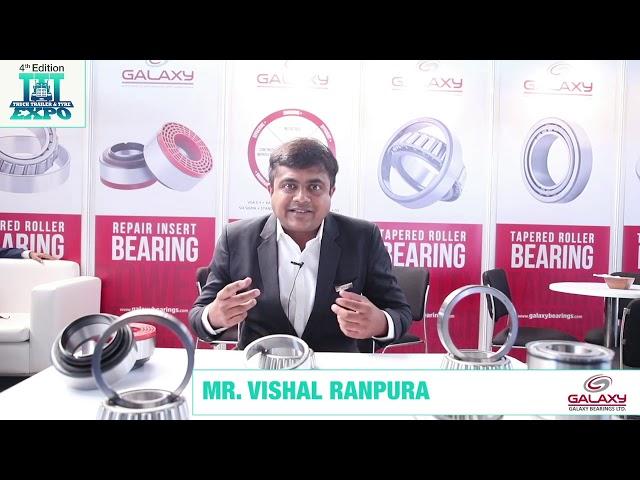 Mr Vishal Ranpura , Galaxy Bearings