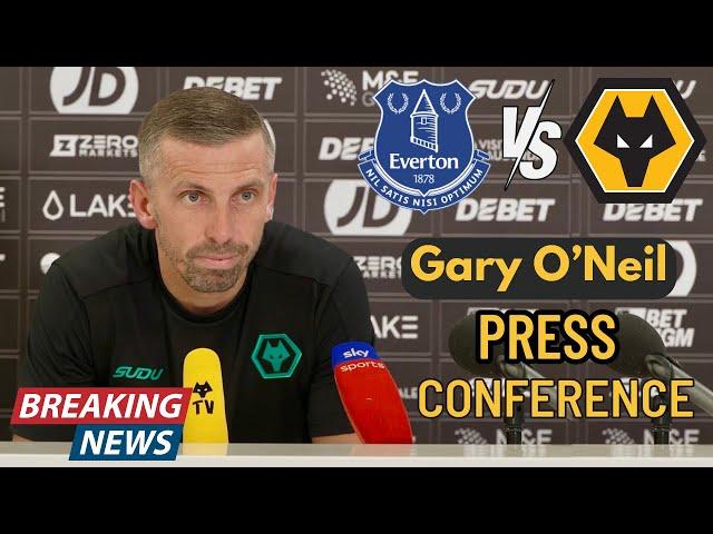 ZERO CONCERNS OVER MY FUTURE ️ Gary O'Neil Press Conference Everton v Wolves