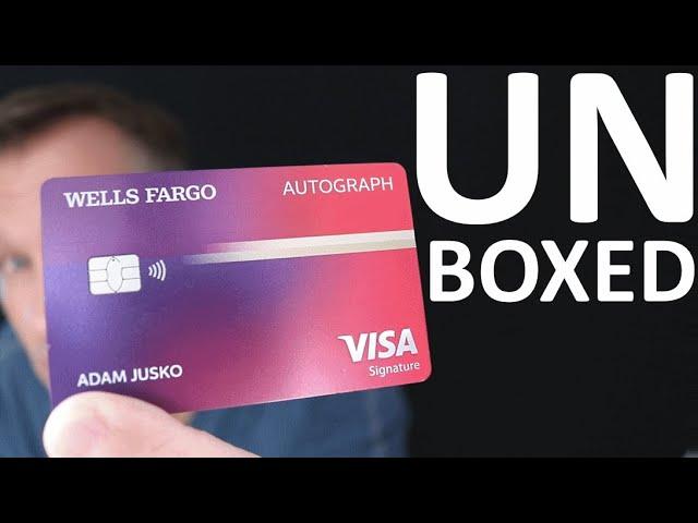 UNBOXED: Wells Fargo Autograph Visa Credit Card