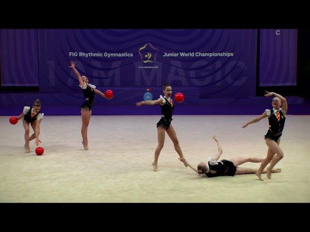 Hungary (HUN) - 2023 Rhythmic Junior Worlds Qualifications 5BA Group