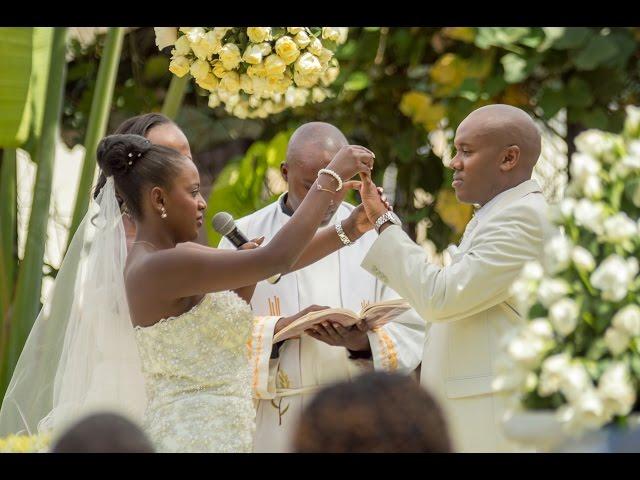 All White Wedding : Rachel + John Beautiful Kenyan Wedding