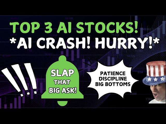 BBAI, SERV, SOUN STOCK TOP AI STOCKS TO BUY DURING THIS AI CRASH! (HURRY!)