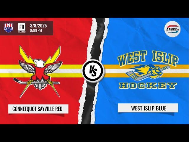 SCHSHL Freshman Hockey | Connetquot Sayville Red vs West Islip Blue