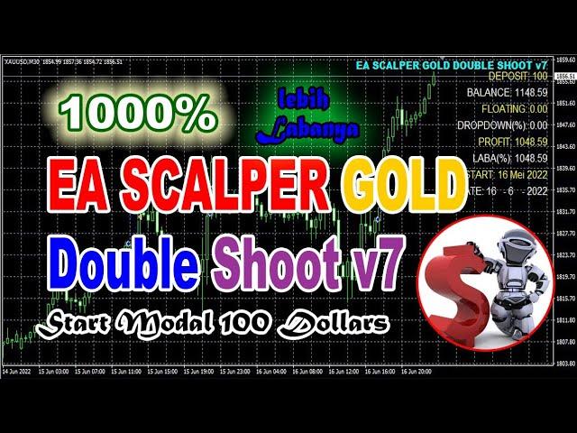 EA Scalper Gold Double Shoot v7 (Tanpa Martingale)