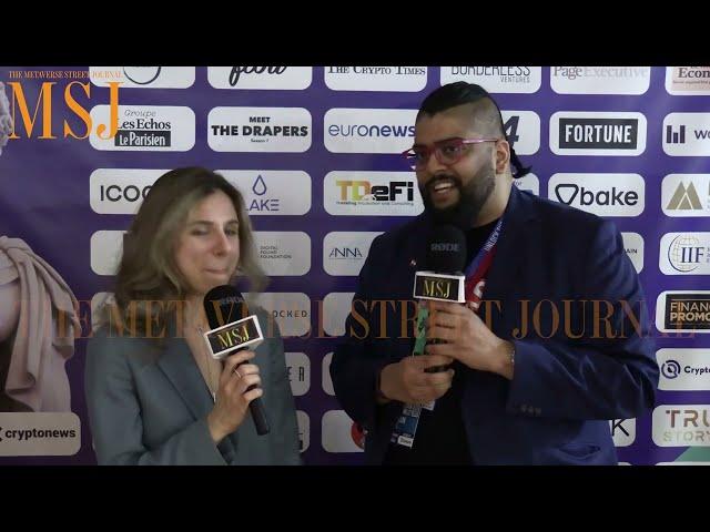 Ksenia Drobyshevskaya of Crypto Mondays (@cryptomondaysglobal) at The Paris Blockchain Week 2024