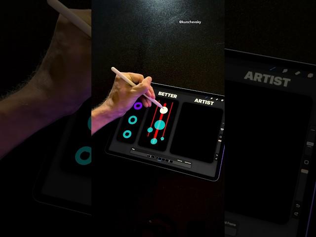 How to animate bubbles in Procreate 🫧 #procreate #animation