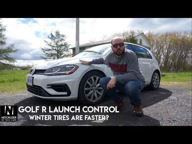 Golf R Launch Control Reaction: Winter tires vs Summer tires - Netcruzer CARS