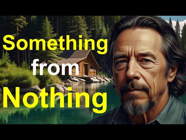 Alan Watts - Atoms, Molecules, Electron Orbitals Originate from Nothing #alanwatts #psychology #life