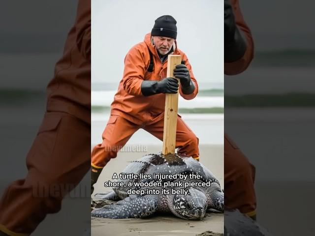 He Saved a Dying Turtle—and Asked for Nothing in Return#shorts