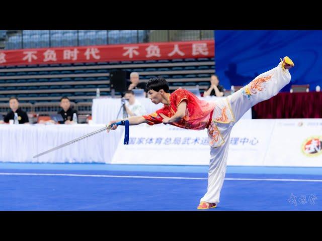 男子剑术  第27名 高增 河北 13.62分 2023年全国武术套路锦标赛 2023 National Wushu Routine Championship