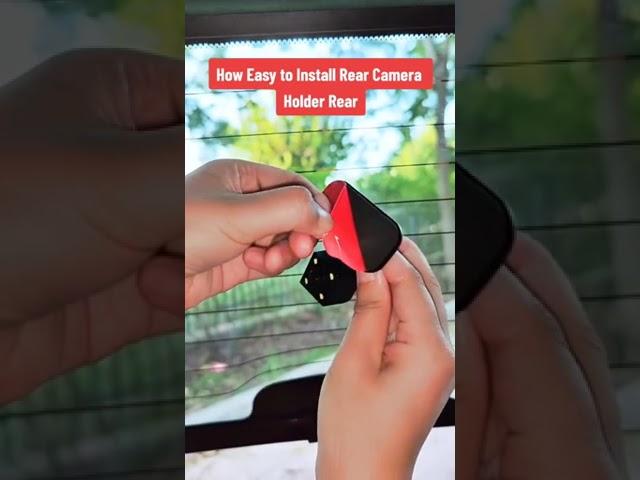 How to Install Rear Camera Holder Rear?