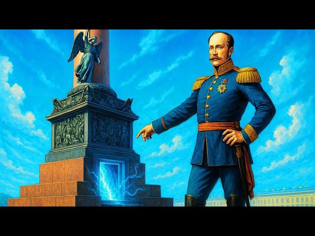 АЛЕКСАНДРОВСКАЯ КОЛОННА СКРЫВАЕТ ВХОД В ПОДЗЕМЕЛЬЕ?