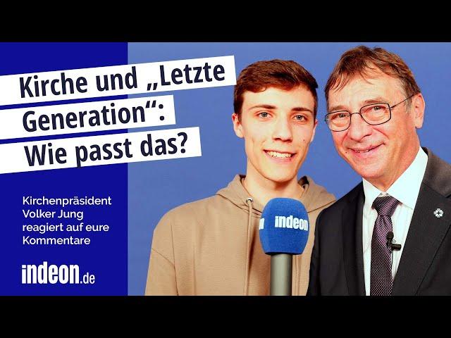 Kirche und Aktivismus: Kirchenpräsident antwortet auf eure Kommentare