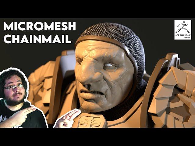 Zbrush ChainMail & Micromesh Tutorial