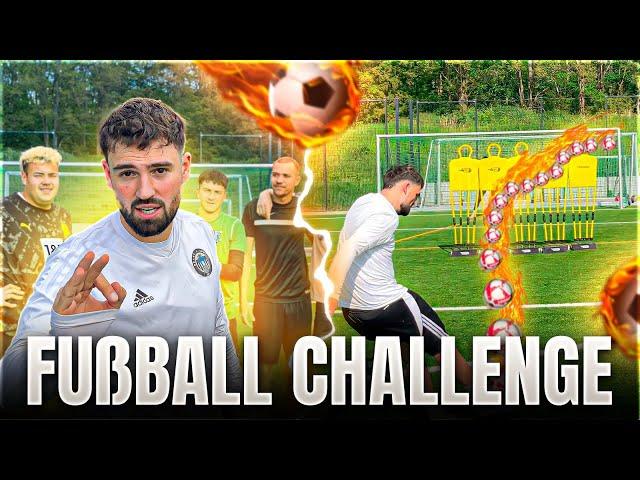 FUßBALLCHALLENGE ️ | WER GEWINNT 300€?| Schlag den Bilo #3 !