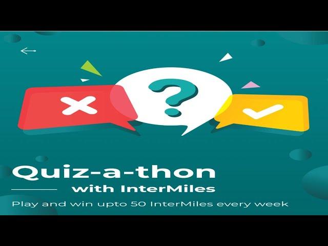 Today's Intermiles quiz all answer|| Get free 50 Intermiles|| Dailly loot offer || Tech Tube️