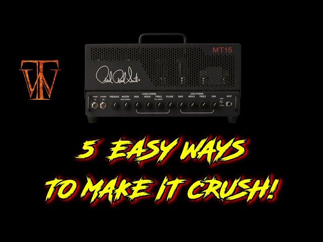 PRS MT15   5 Easy Ways To Get A Brutal Metal Tone