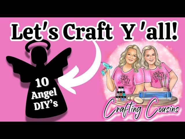 10 Quick & Easy Angel DIYs | High-End Decor Using Upcycled & Dollar Tree Items!