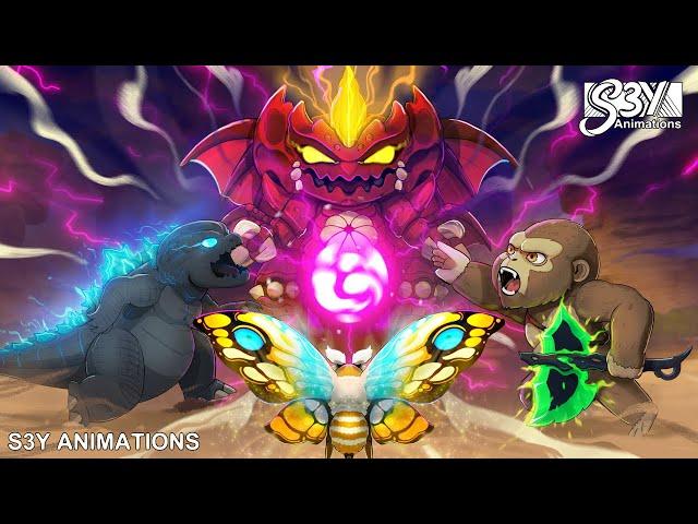 Baby Godzilla x Kong, Mothra vs. Destoroyah – Animation 26