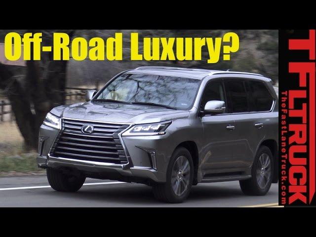 2017 Lexus LX570 Buddy Review: Father and Son Review the Luxurious LX570