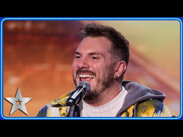 Mike Woodhams NAILS James Blunt and Gabrielle impressions | Auditions | BGT 2024