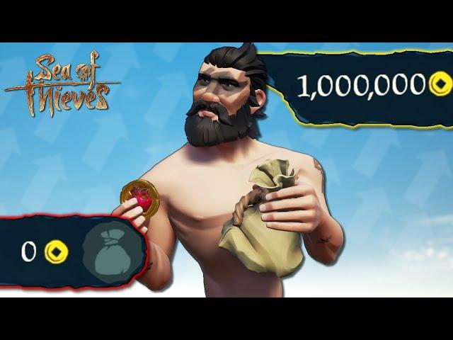 From 0 to 1 MILLION Gold in Sea of Thieves