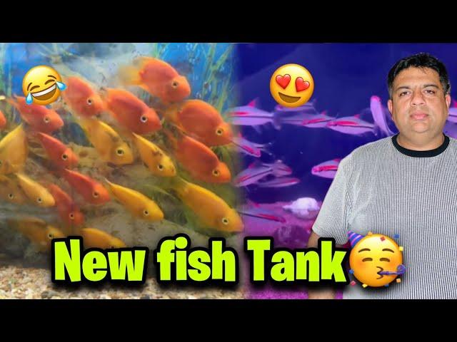 Fish tank lenay chaly gaye|KHURRAM BHAI VLOGS️