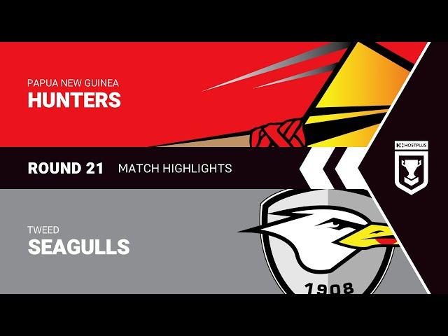 Hostplus Cup Round 21, 2024 'Clash of the Week' - Hunters v Tweed Seagulls