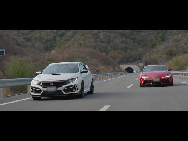 【4K PV】Toyota GR Supra & HONDA CIVIC TypeR FK8【FK8&A90】