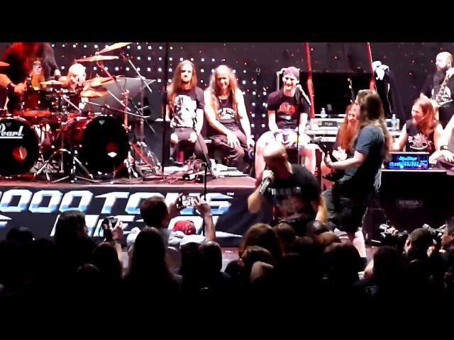 70000 Tons of Metal 2017 - All Star Jam - Hammer smashed face