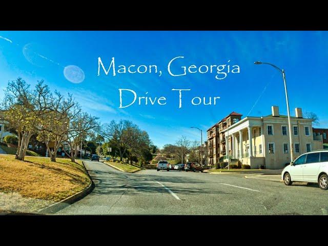 Macon, Georgia - Drive Tour | 4K USA