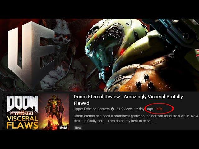 Upper Echelon Gaming's DOOM Eternal Review is Almost as Pathetic as Him