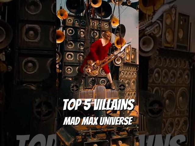 These are the top 5 Mad Max Villains. #actionmovie #furiosa#madmax #furiosaamadmaxsaga #villains