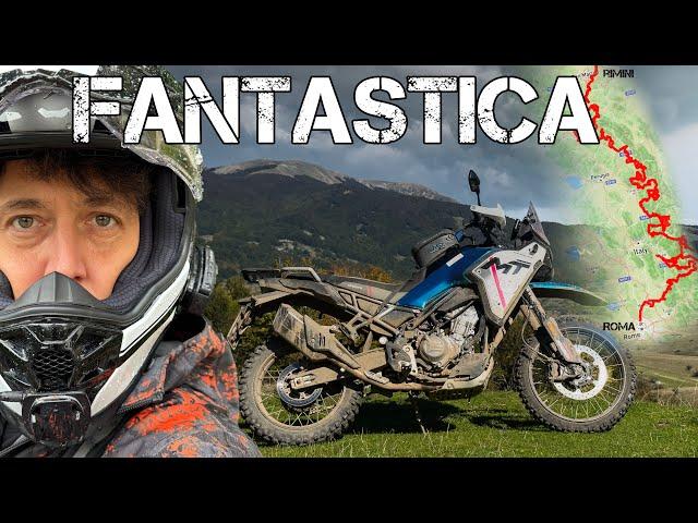 TRANSITALIA Marathon con la MOTO CINESE!! 