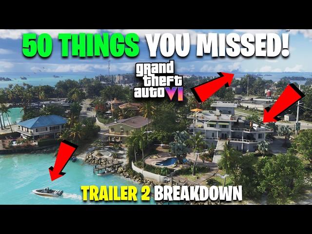 GTA 6 Trailer 2 Breakdown: Everything You MISSED!