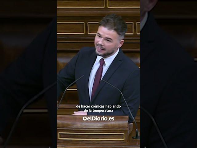 Rufián estalla en defensa de Irene Montero: "Ya basta"