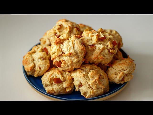 If you have 2 apples  make cookies in 10 minutes! This recipe will drive you crazy!