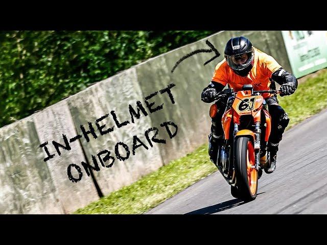 CB500 Oliver’s Mount - In-helmet Onboard - Adam Shelton - Barry Sheene Festival 2024