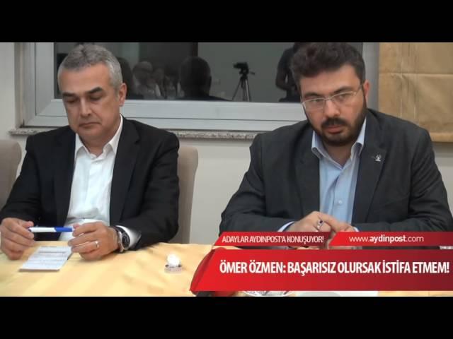 Ömer Özmen, Başarısız olursak istifa etmem!