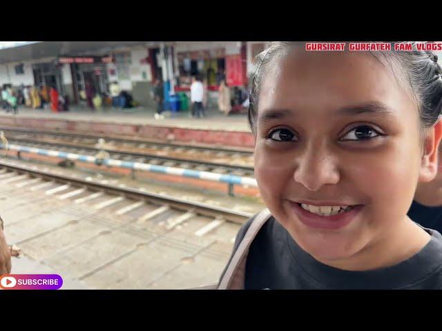 Our first TRAIN journey | 24 hours in train | @gursiratgurfatehfam #youtube #trending