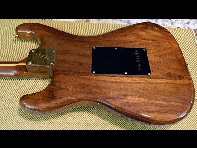 Are 80s Strats Any Better? | 1982 Fender "The Strat" Black American Walnut