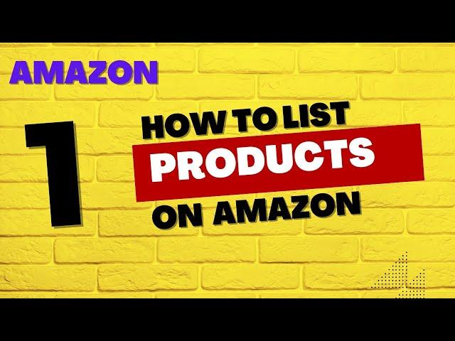 How to List Products on Amazon. | Learn By Tanveer