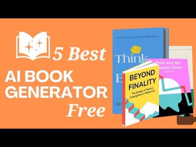 5 best free E-book creating AI Tools #futurevisionai