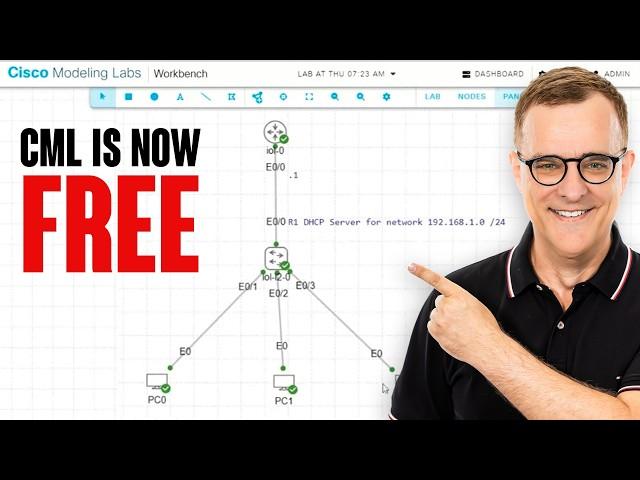 Massive News! Free Network Simulation Tool for Everyone! (Cisco CML)