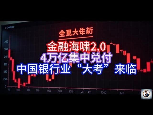 【Boss時政經濟】金融海啸2.0，4万亿集中兑付，中国银行业“大考”来临