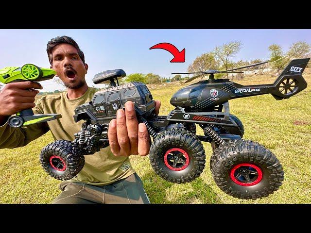 RC 6X6 Heli SWAT Offroad Car Unboxing & Testing - Chatpat toy tv